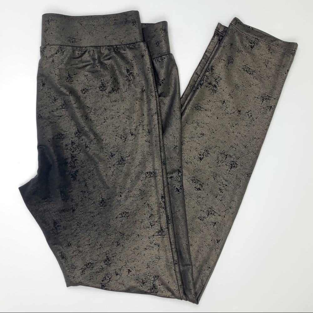 GUESS | Brass/Black Colored Dressy Leggings